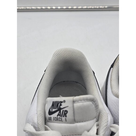 Nike Air Force 1 '07 Shoes Mens Size 12 White Black Low Leather AF1 CT2302-100 - Picture 6 of 14